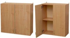 Шкаф навесной двухдверный