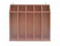 Полотенечница 5-секционная с полкой