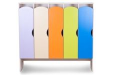 Шкаф секционный Стандарт с выпилами под руку на фасадах