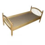 Кровать детская Ангелина массив березы, лак