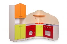 Кухня игровая угловая с буфетом