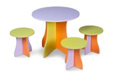 Игровой комплект с табуретами 3 шт
