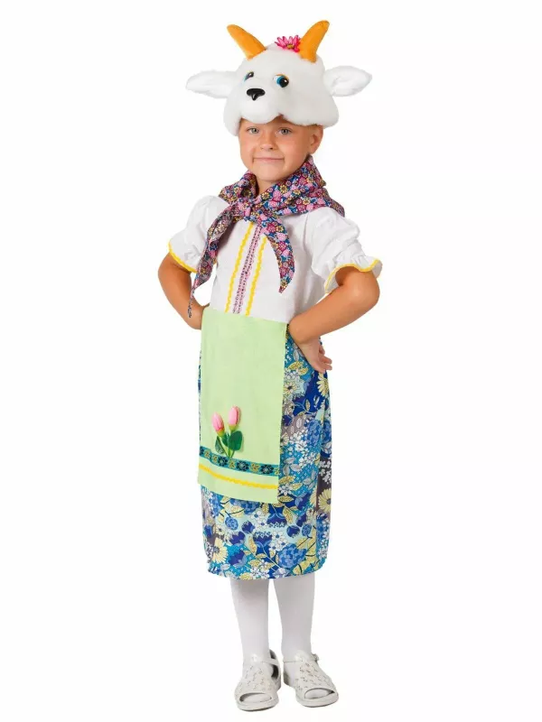Карнавальный костюм детский Козочка р 30