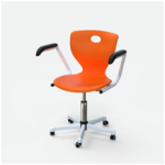 Стул ученический регулируемый с подлокотниками