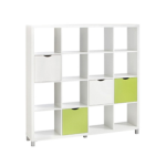 Стеллаж книжный с ящиками