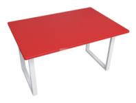 Стол письменный Квадро двухместный, с экраном