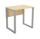 Стол письменный Квадро одноместный с экраном