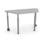 Стол трапеция две опоры на роликах