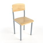 Стул ученический антивандальный