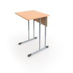 Стол ученический 1-местный регулируемый круглая труба