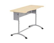 Стол ученический двухместный регулируемый гр. 4-6.