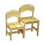 Стул детский «Богатырь» регулируемый (массив, лак)