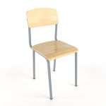 Стул ученический на 4 ножках