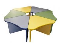 Стол "Лепесток-6Л"  6 лепестков, ДСП