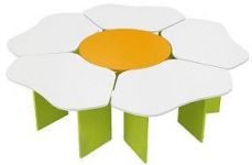 Стол "Ромашка" (ЛДСП, 5+1)