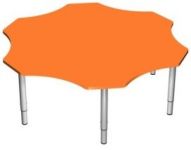 Стол Цветок-2 (с выемками)