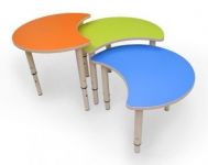 Стол Капелька на регулируемых опорах