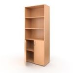 Шкаф для учебных пособий полуоткрытый