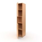 Шкаф для учебных пособий с нишей узкий