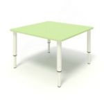 Стол квадратный регулируемый Столешница пластик