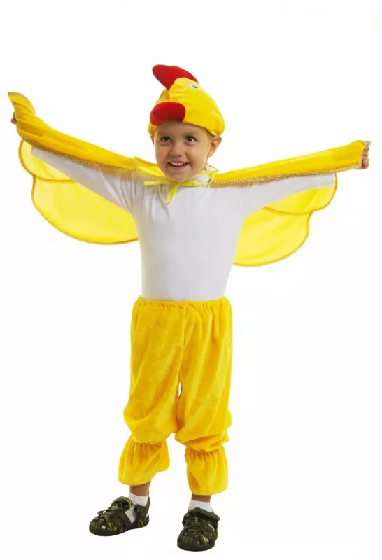 Карнавальный костюм детский Цыпленок р 28