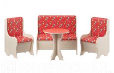 Уголок отдыха "Ягодка" полумягкий